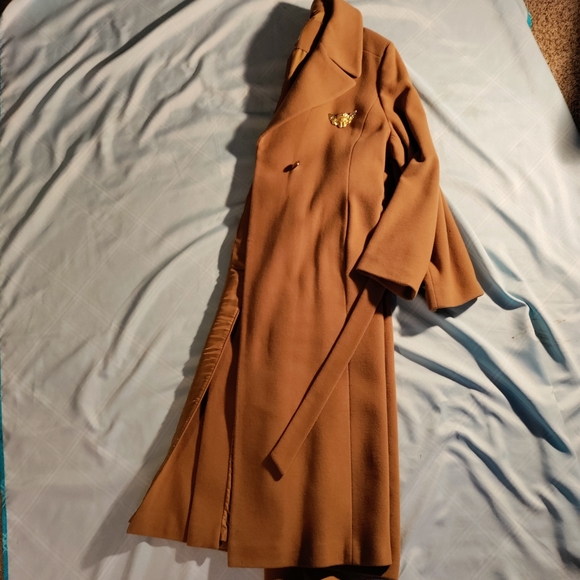 Classic wool coat womens - Picture 6 of 8